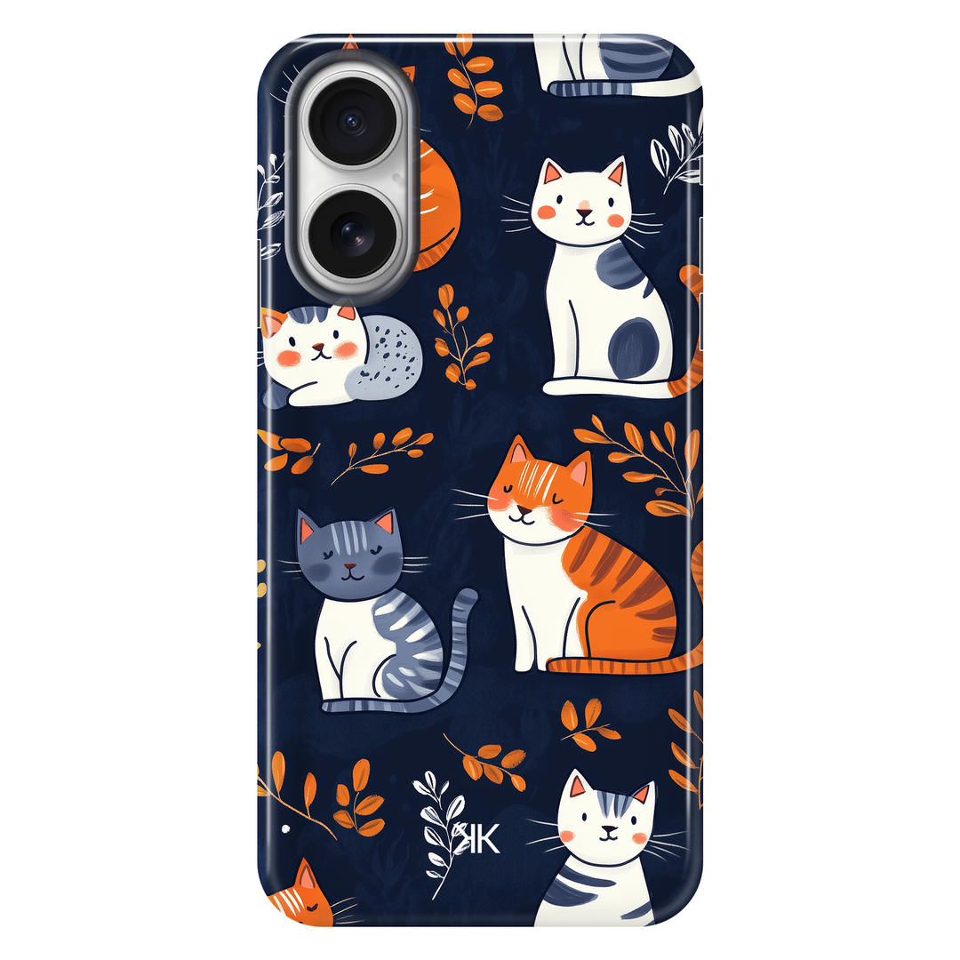 Blue Cats Phone Case - Tough Case - iphone-16