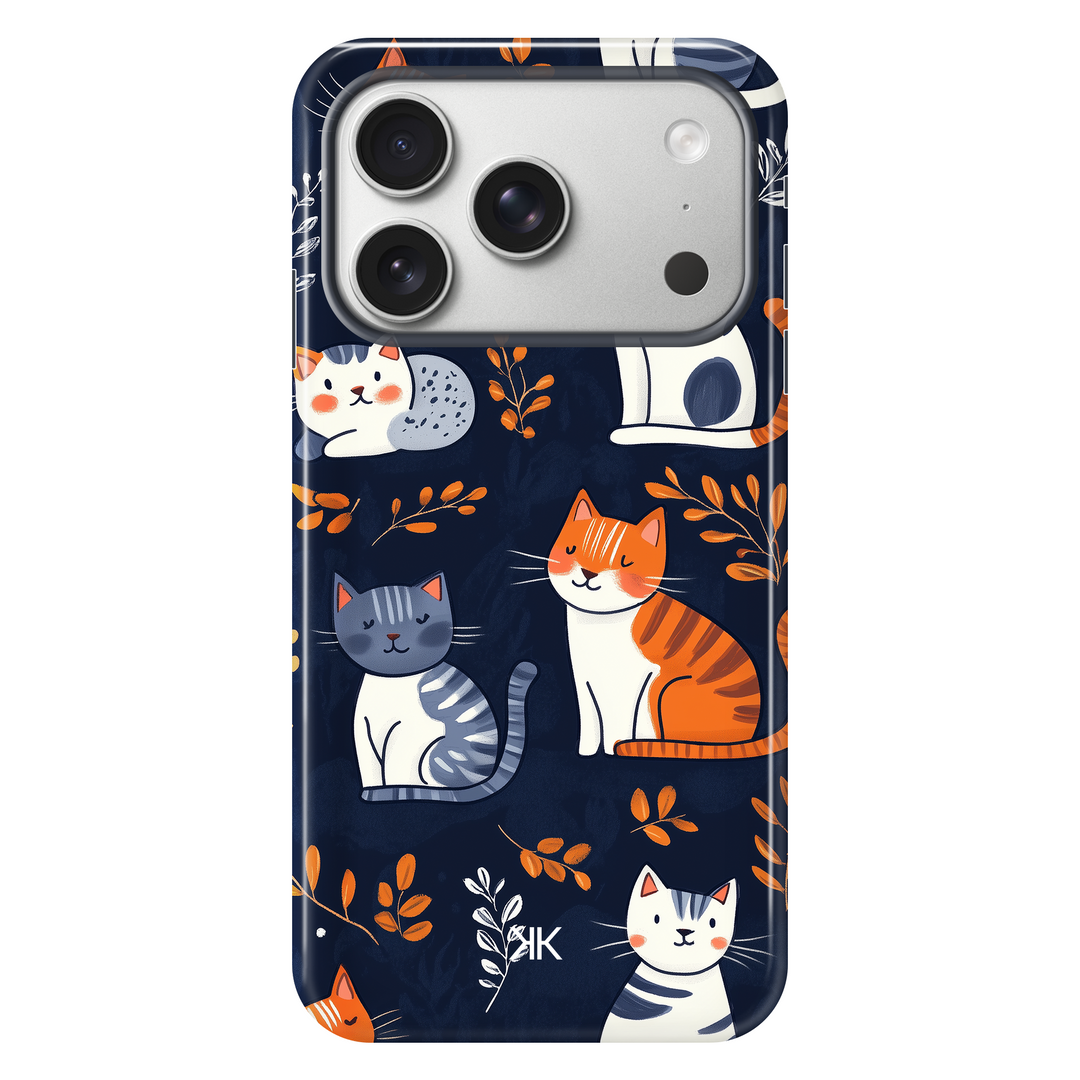 Blue Cats Phone Case - Tough Case - iphone-17-pro