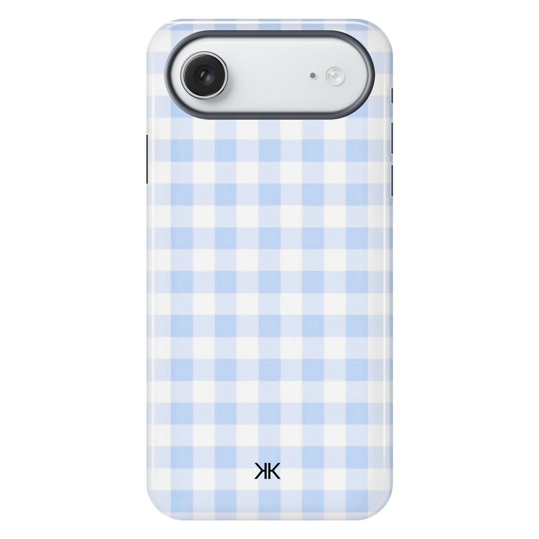 Blue Gingham Phone Case - Tough Case - iphone-17-air