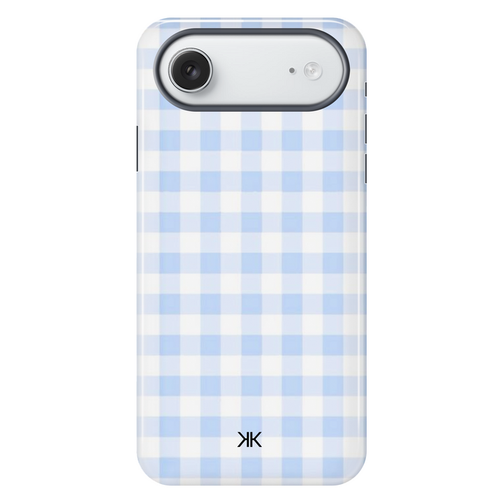 Blue Gingham Phone Case - Tough Case - iphone-17-air