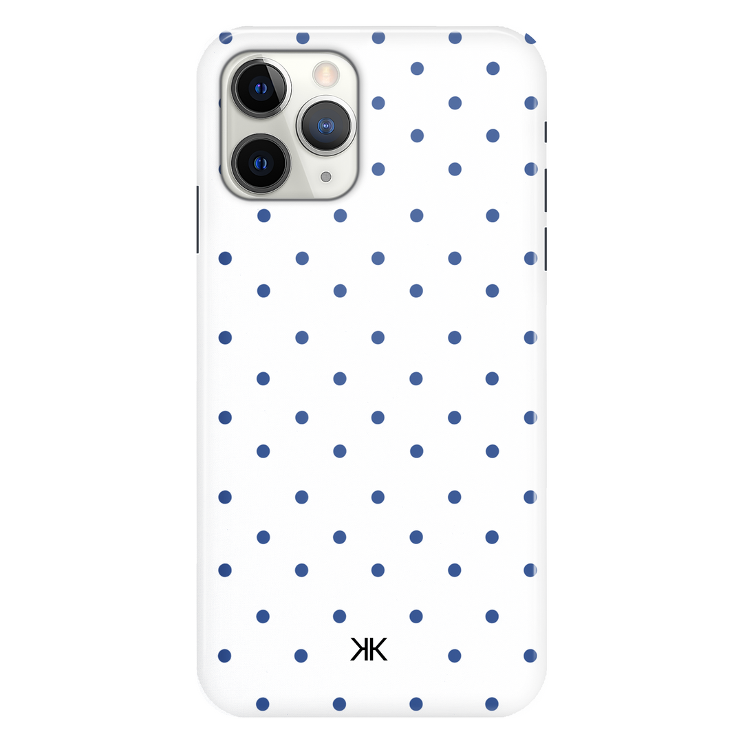 Blue Polka Dot Phone Case
