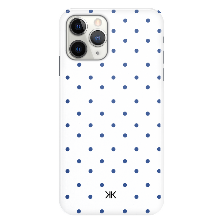 Blue Polka Dot Phone Case