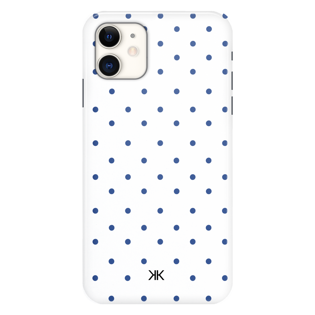Blue Polka Dot Phone Case