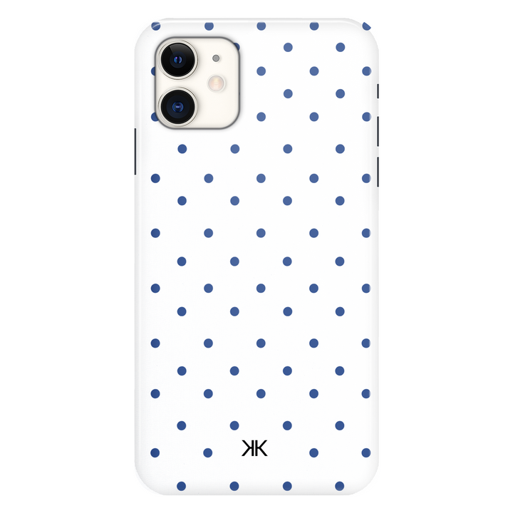 Blue Polka Dot Phone Case