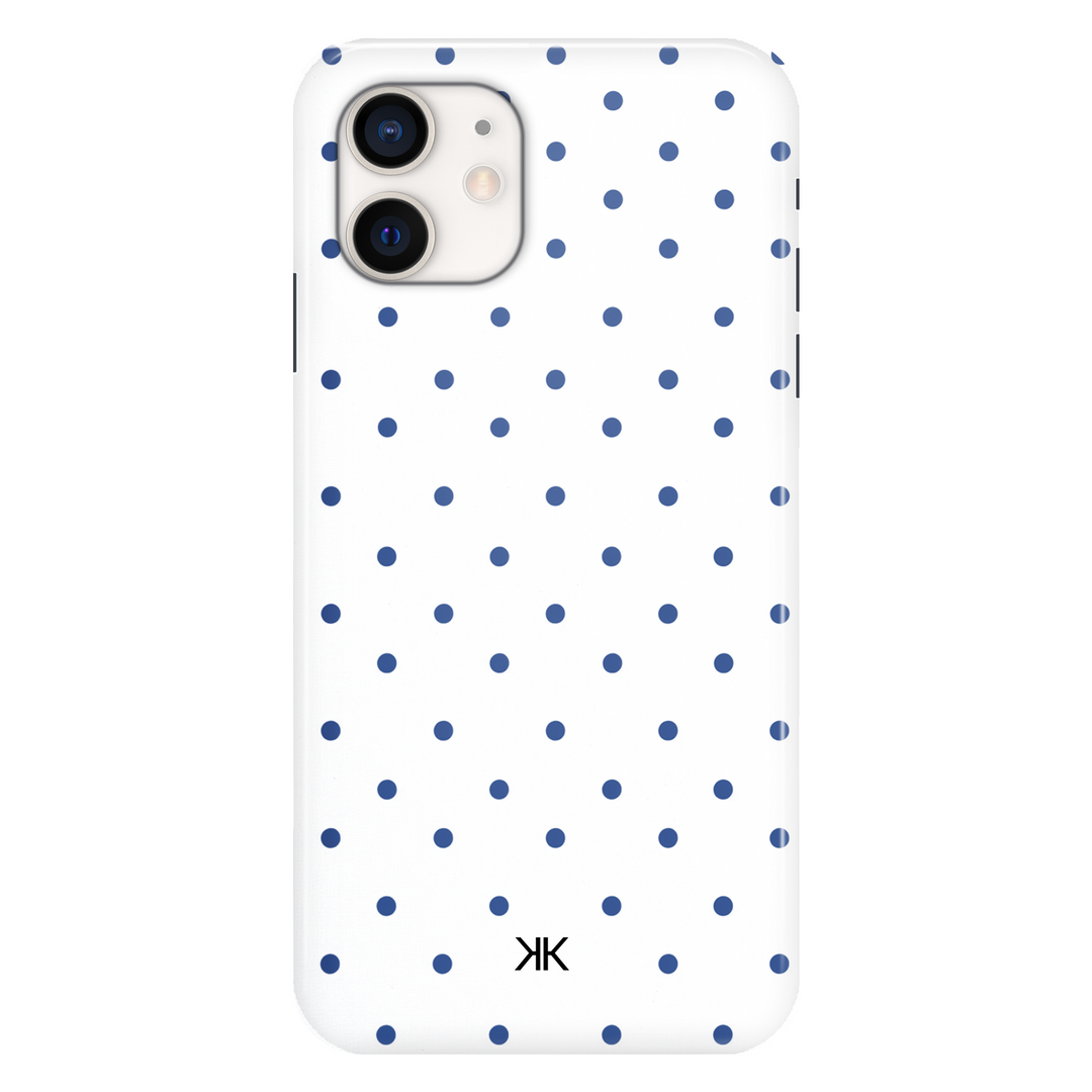 Blue Polka Dot Phone Case