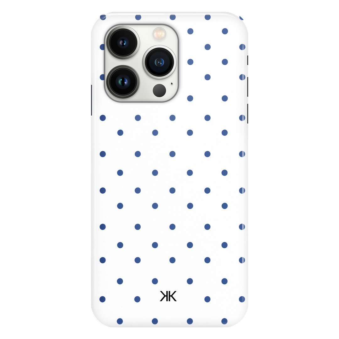 Blue Polka Dot Phone Case