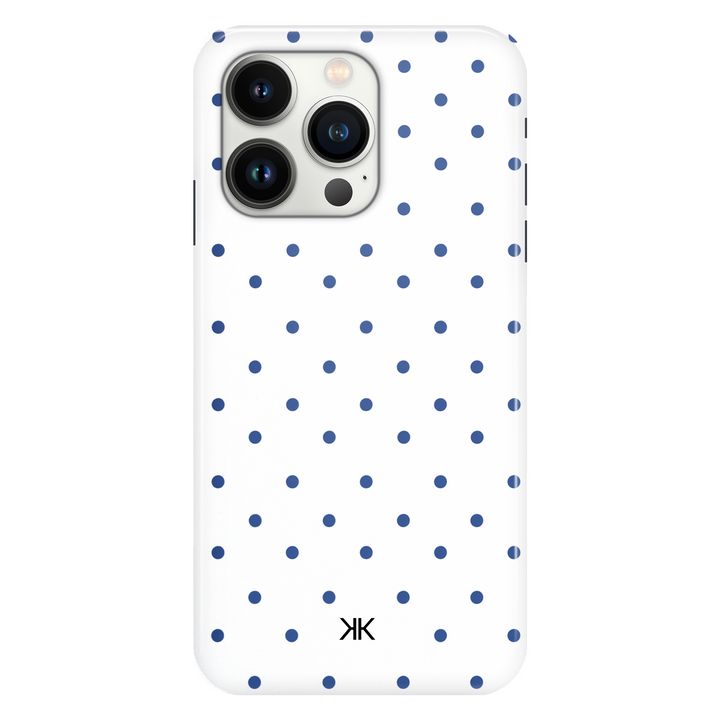 Blue Polka Dot Phone Case
