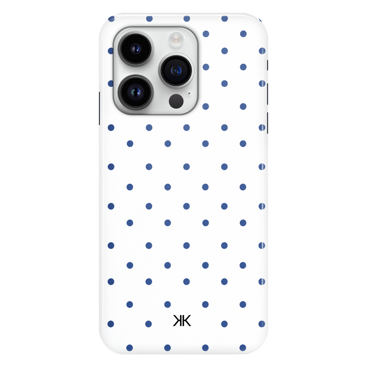 Blue Polka Dot Phone Case