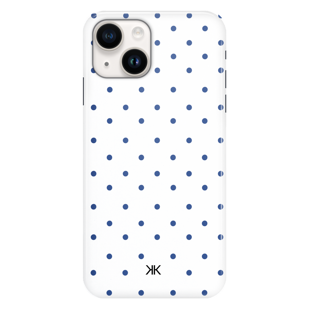 Blue Polka Dot Phone Case