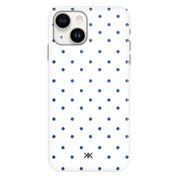 Blue Polka Dot Phone Case
