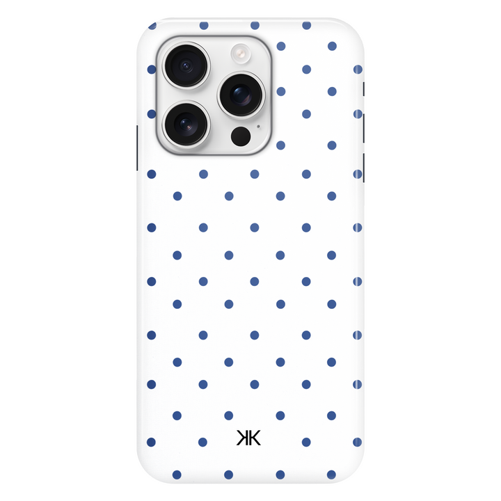 Blue Polka Dot Phone Case