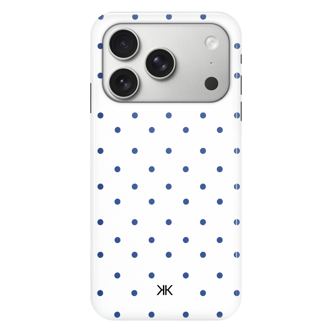 Blue Polka Dot Phone Case