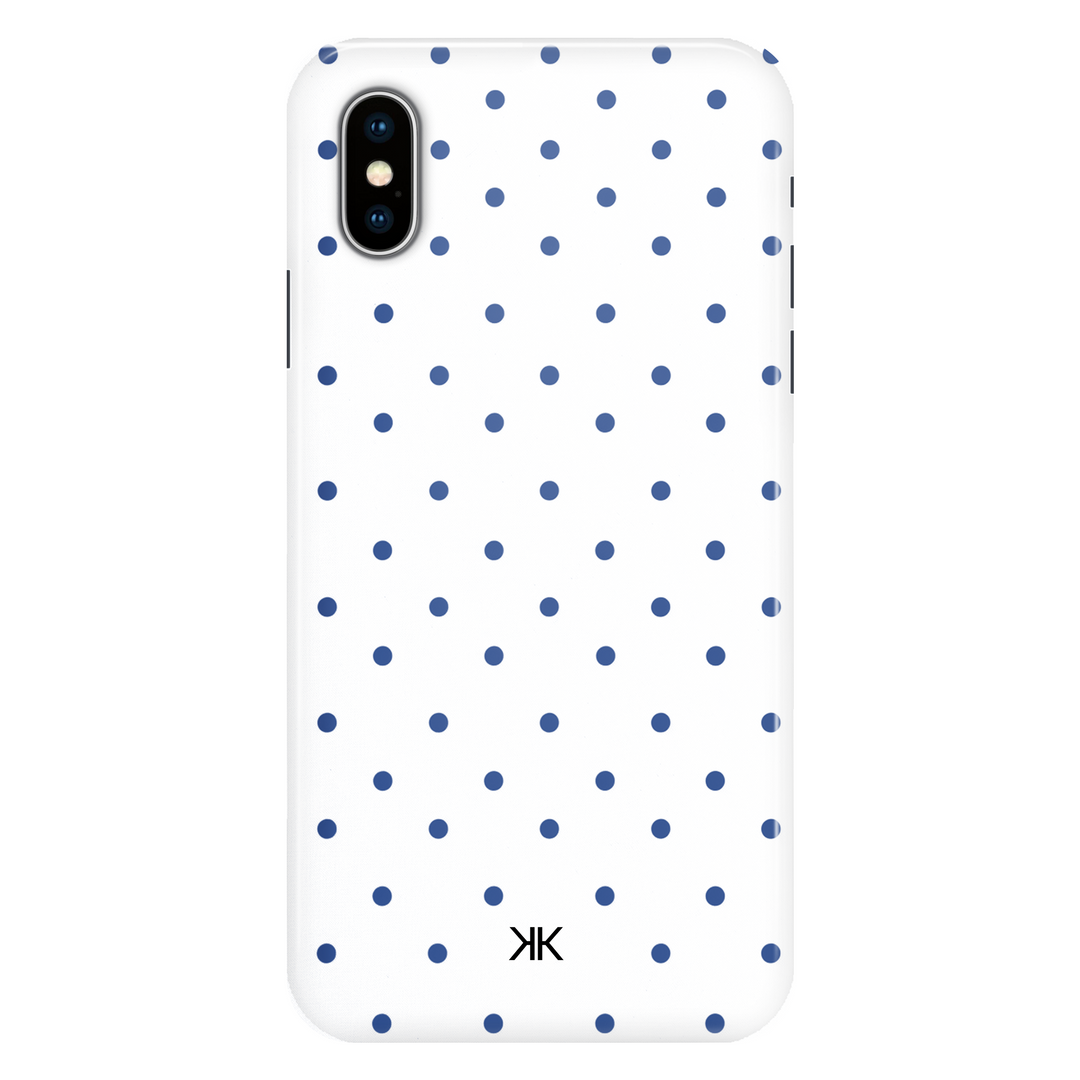 Blue Polka Dot Phone Case