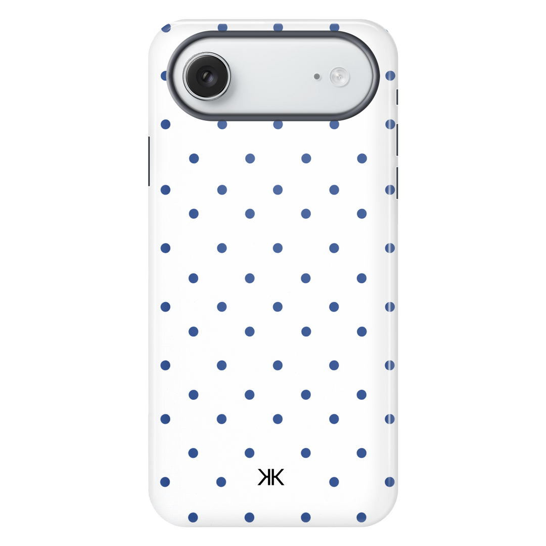 Blue Polka Dot Phone Case - Tough Case - iphone-17-air