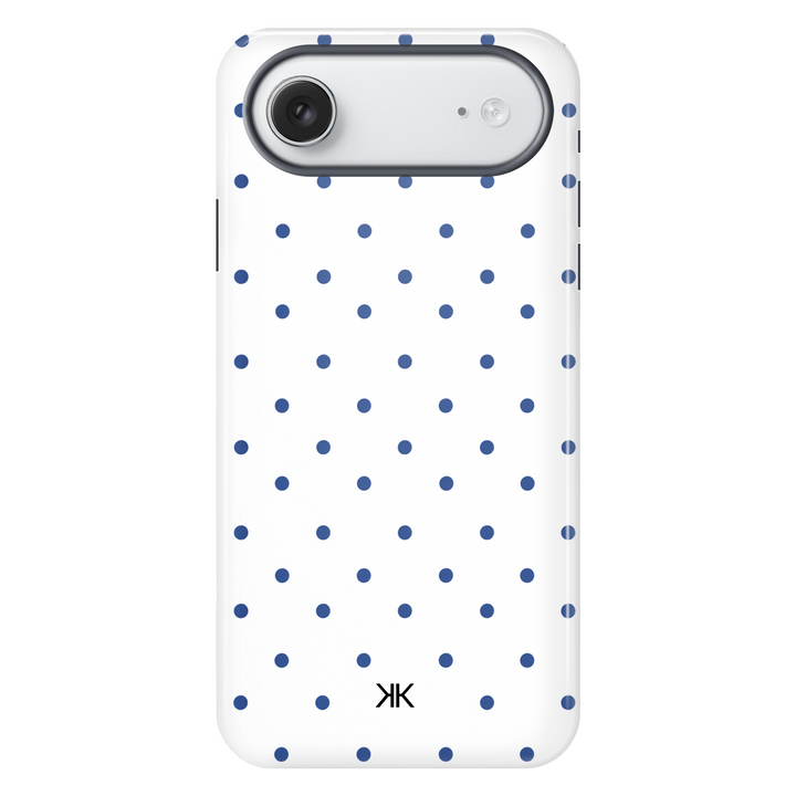 Blue Polka Dot Phone Case - Tough Case - iphone-17-air