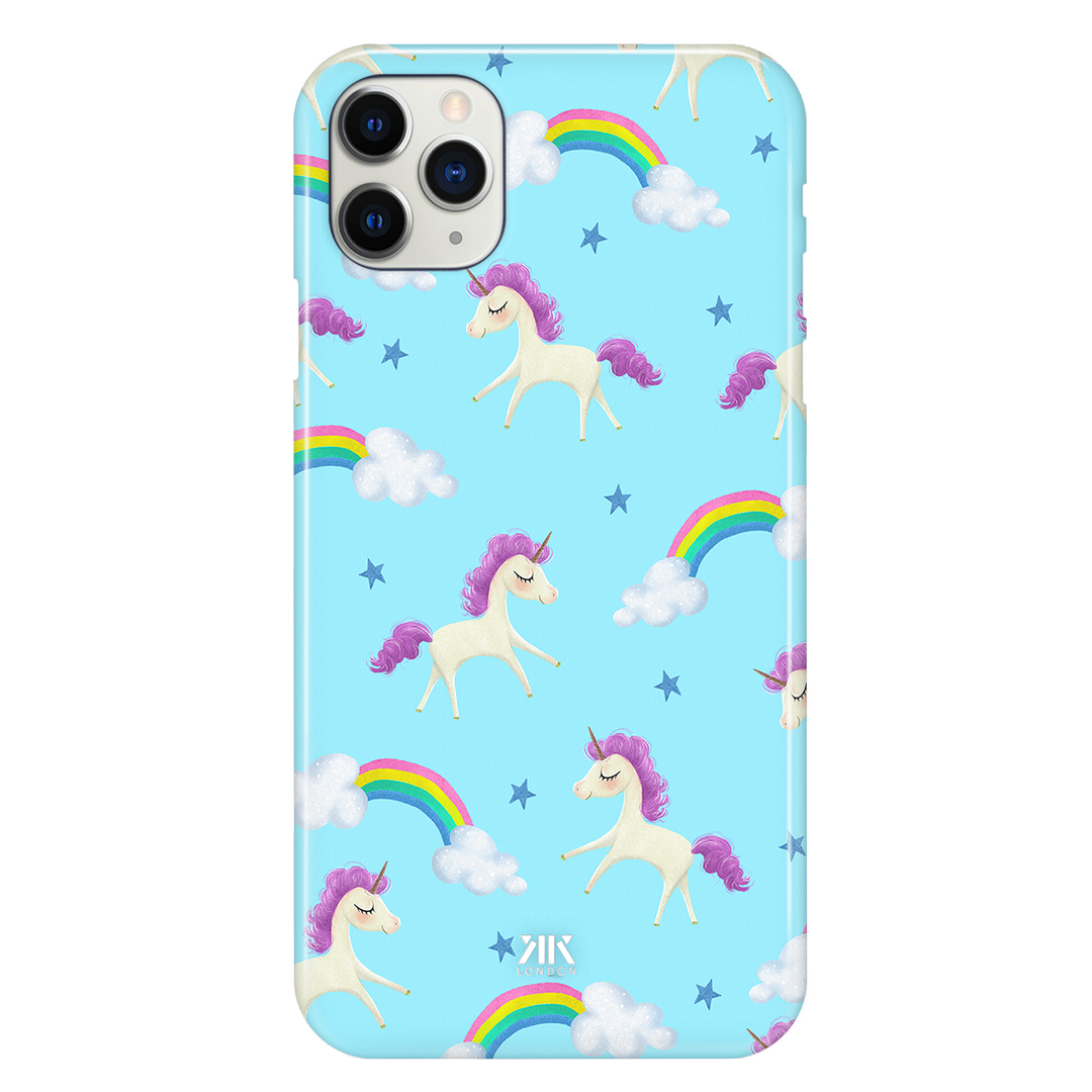 Blue Unicorn Phone Case