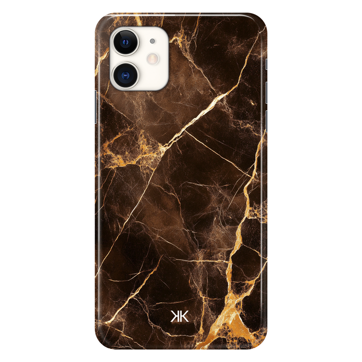 Brown Marble phone case for iPhone 11