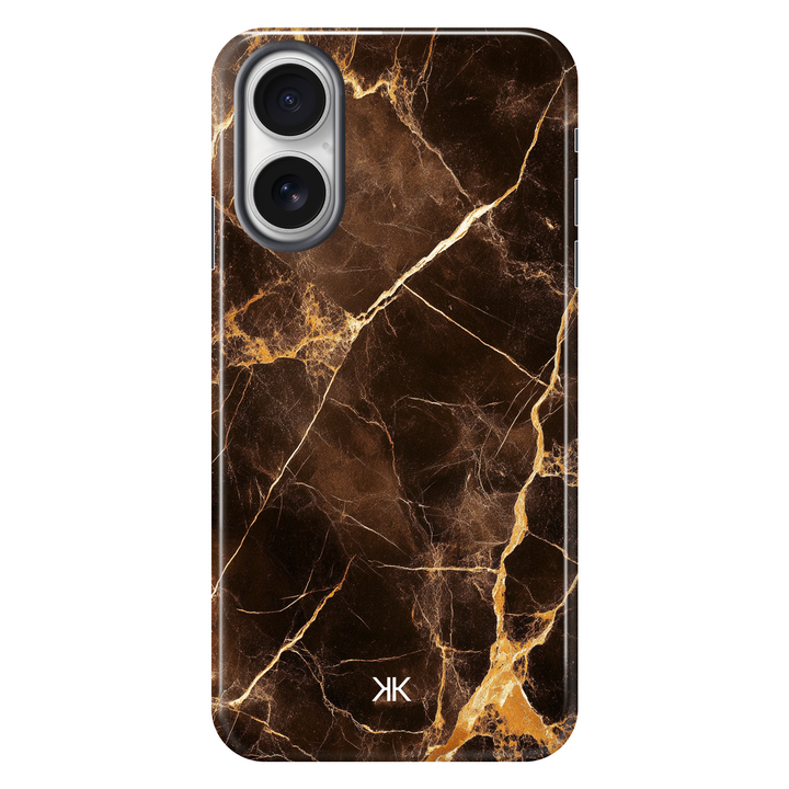 Brown Marble Phone Case - Tough Case - iphone-16