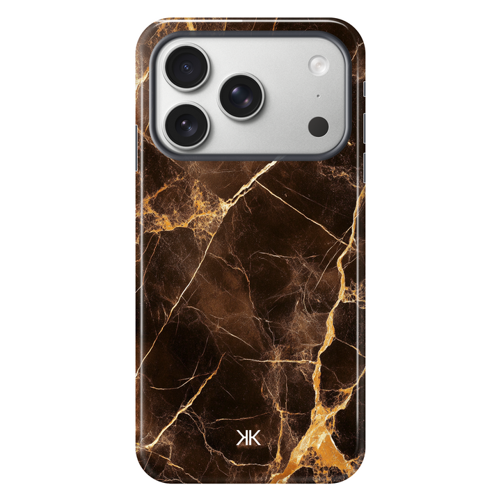 Brown Marble Phone Case - Tough Case - iphone-17-pro