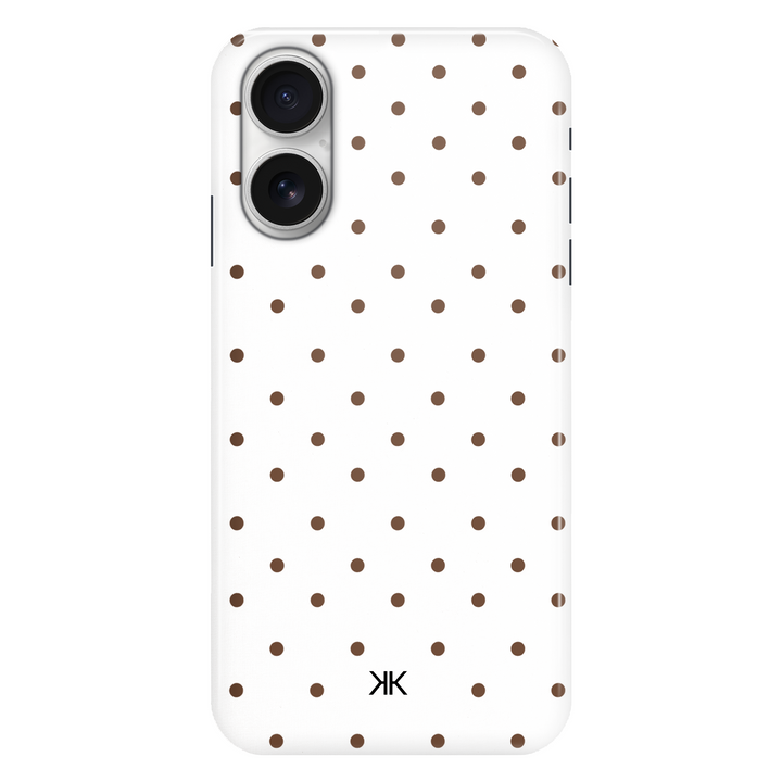 Brown Polka Dot Phone Case