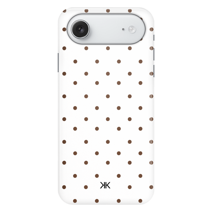 Brown Polka Dot Phone Case
