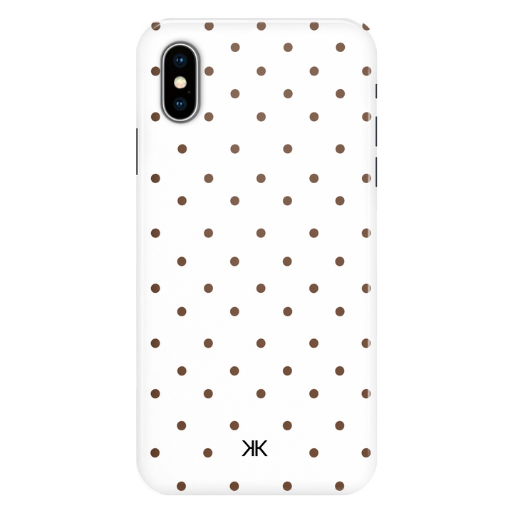 Brown Polka Dot Phone Case