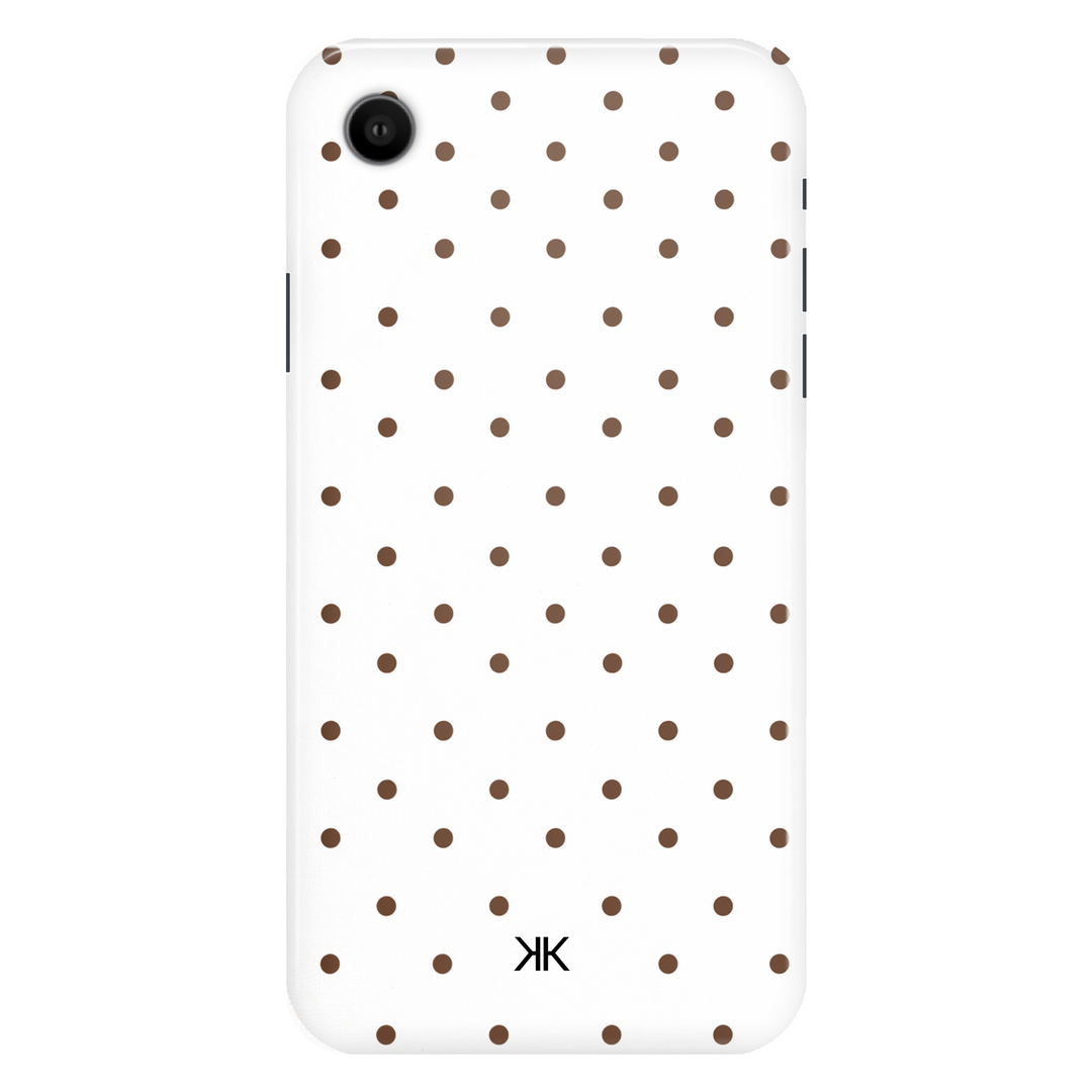 Brown Polka Dot Phone Case