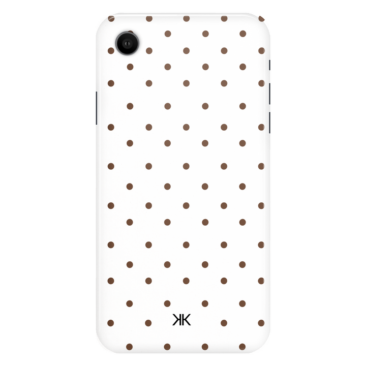 Brown Polka Dot Phone Case