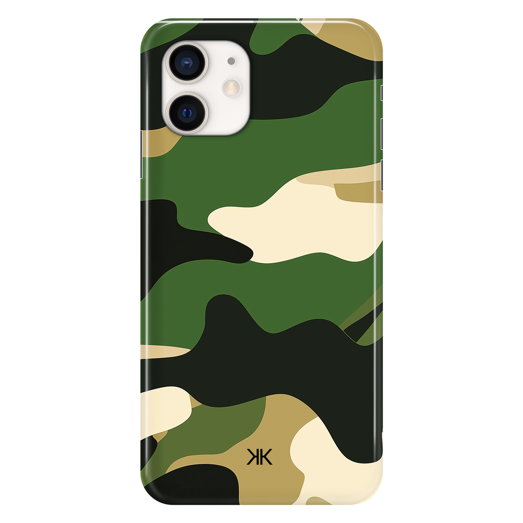 Army Camo phone case for iPhone 12