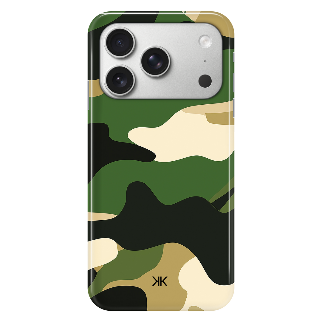 Army Camo phone case for iPhone 17 Pro