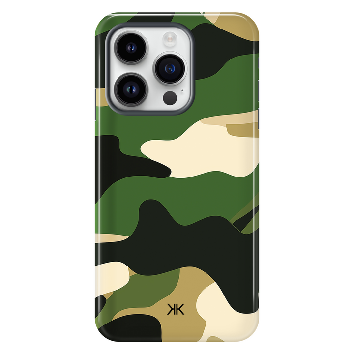 Army Camo Phone Case - Tough Case - iphone-14-pro