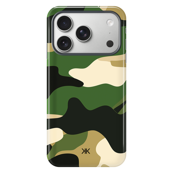 Army Camo Phone Case - Tough Case - iphone-17-pro