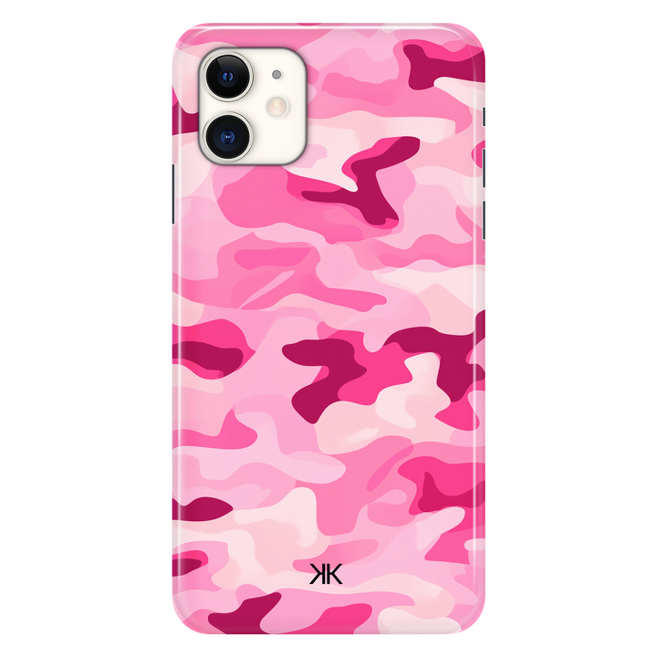 Pink Camo phone case for iPhone 11