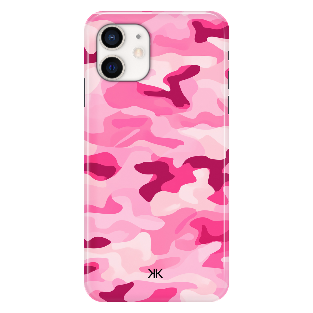 Pink Camo phone case for iPhone 12