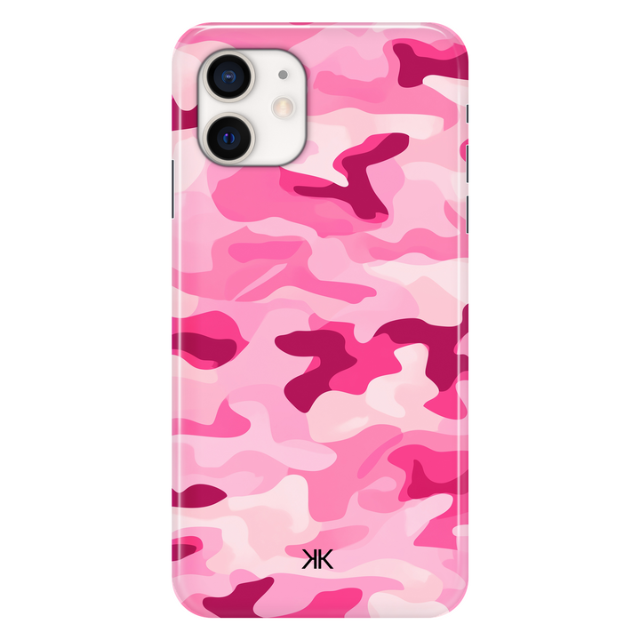 Pink Camo phone case for iPhone 12