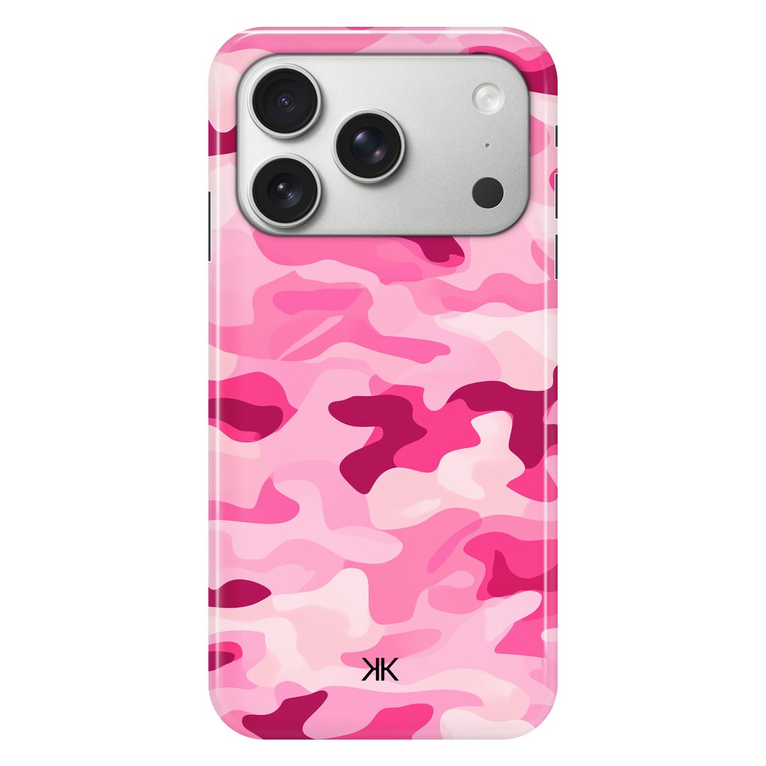 Pink Camo phone case for iPhone 17 Pro