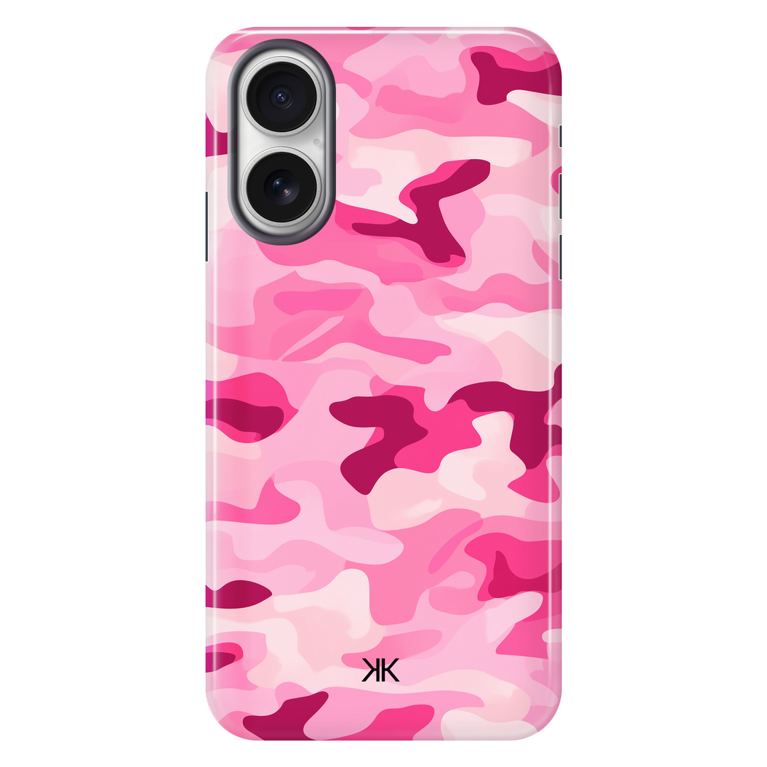 Pink Camo Phone Case - Tough Case - iphone-16