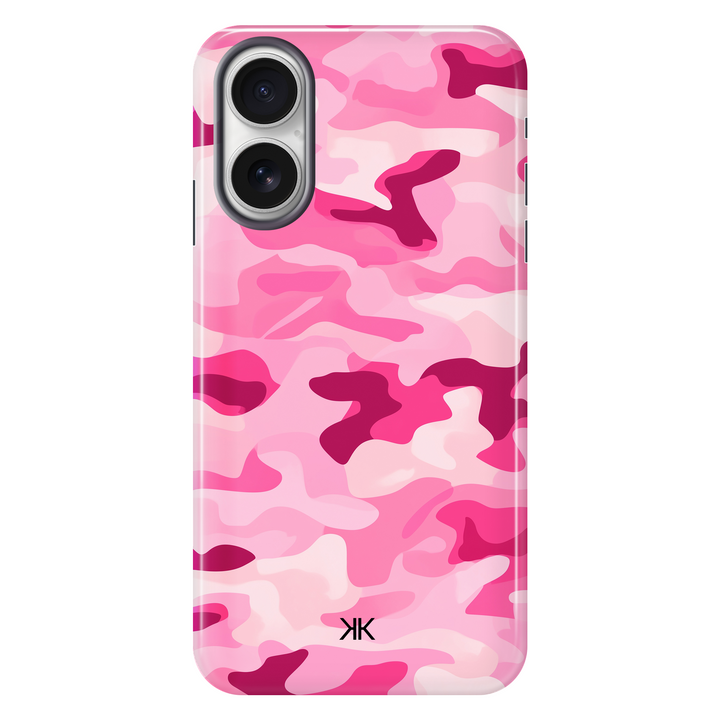 Pink Camo Phone Case - Tough Case - iphone-16