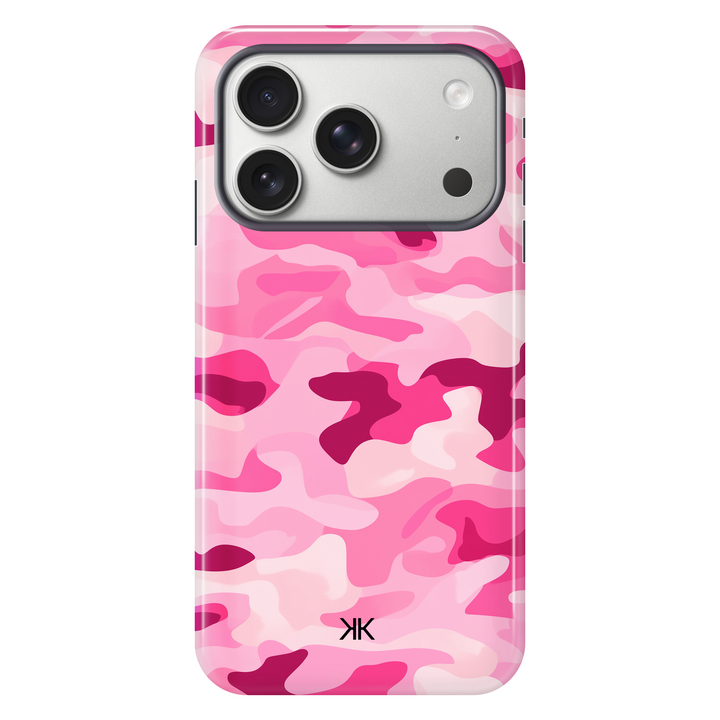 Pink Camo Phone Case - Tough Case - iphone-17-pro