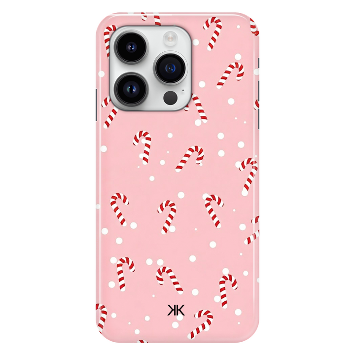 Candy Canes phone case for iPhone 14 Pro