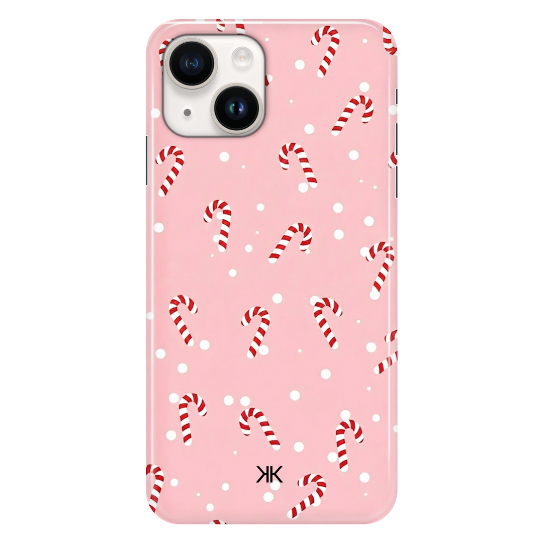 Candy Canes phone case for iPhone 14