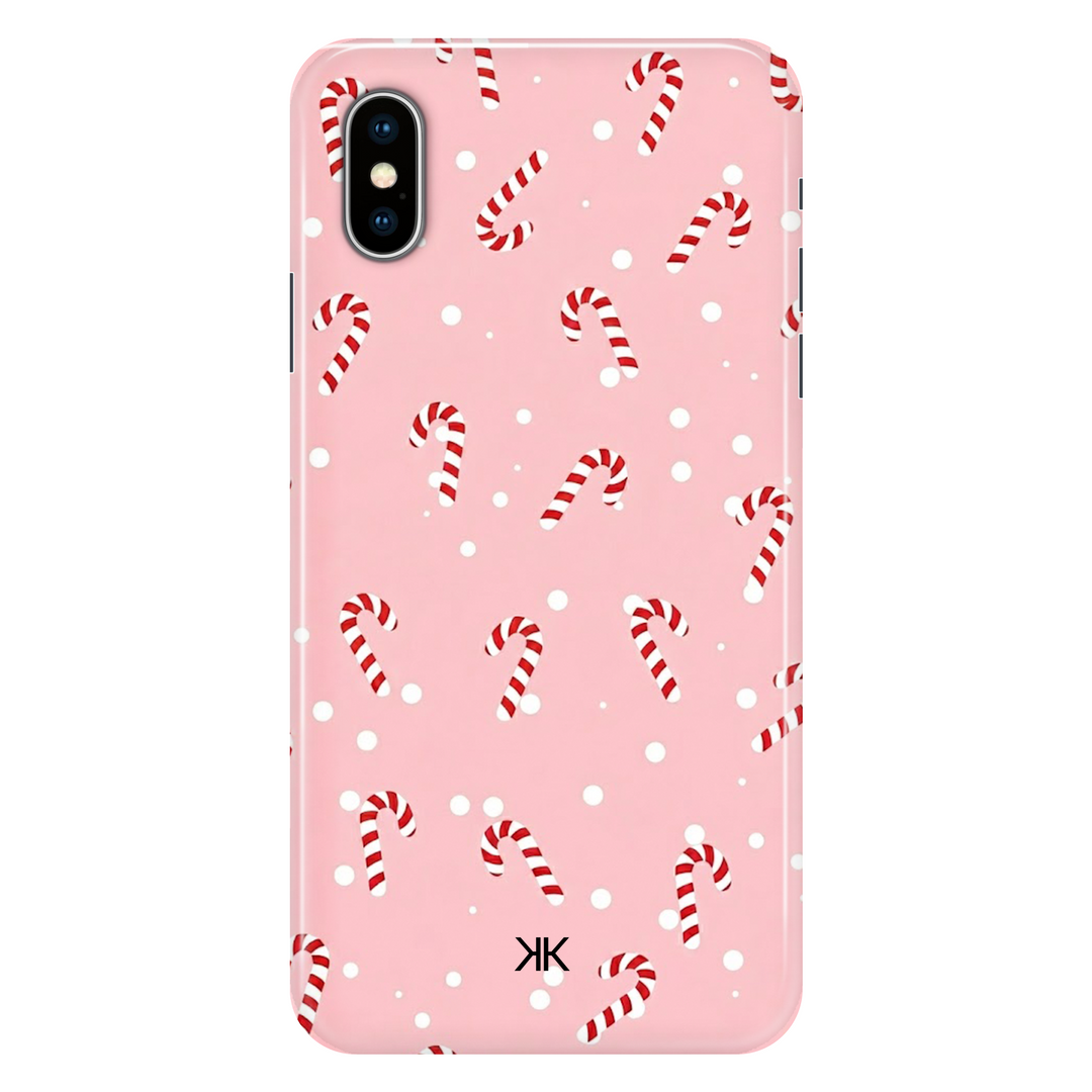 Candy Canes phone case for iPhone X