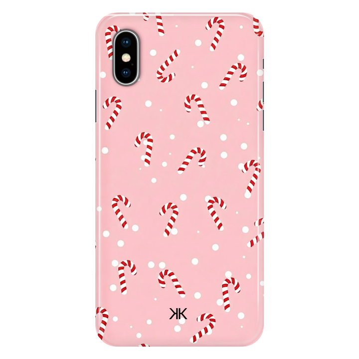 Candy Canes phone case for iPhone X