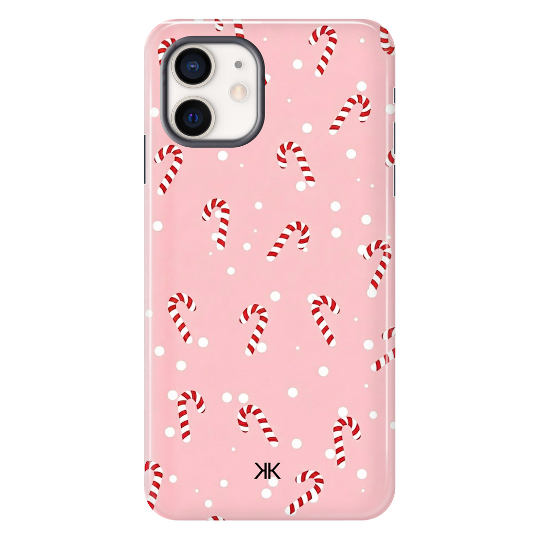 Candy Canes Phone Case - Tough Case - iphone-12