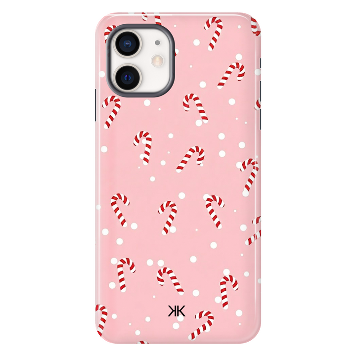 Candy Canes Phone Case - Tough Case - iphone-12