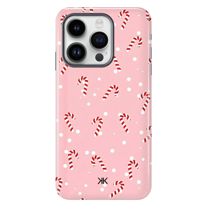 Candy Canes Phone Case - Tough Case - iphone-14-pro