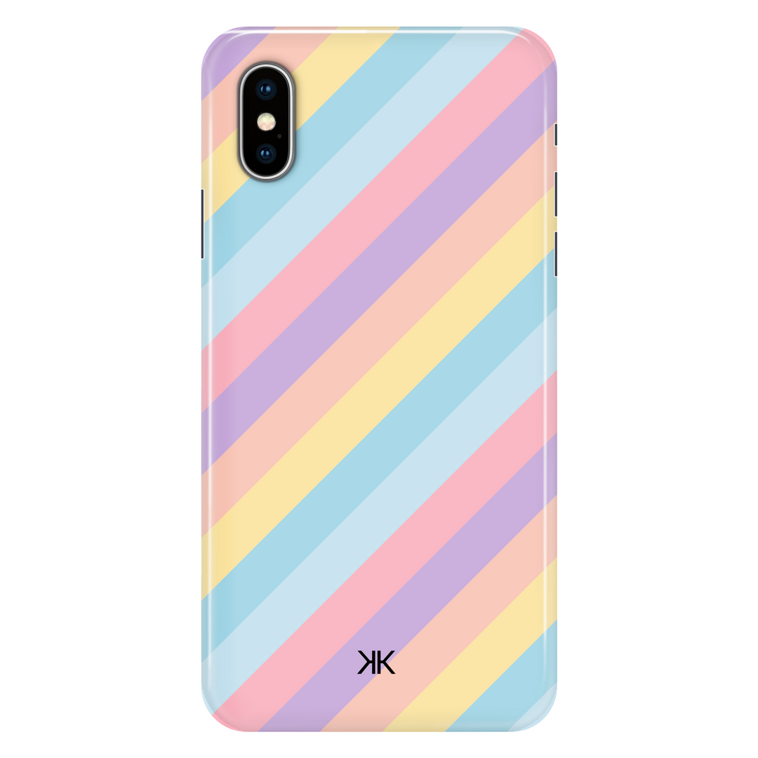 Candy Stripe phone case for iPhone X