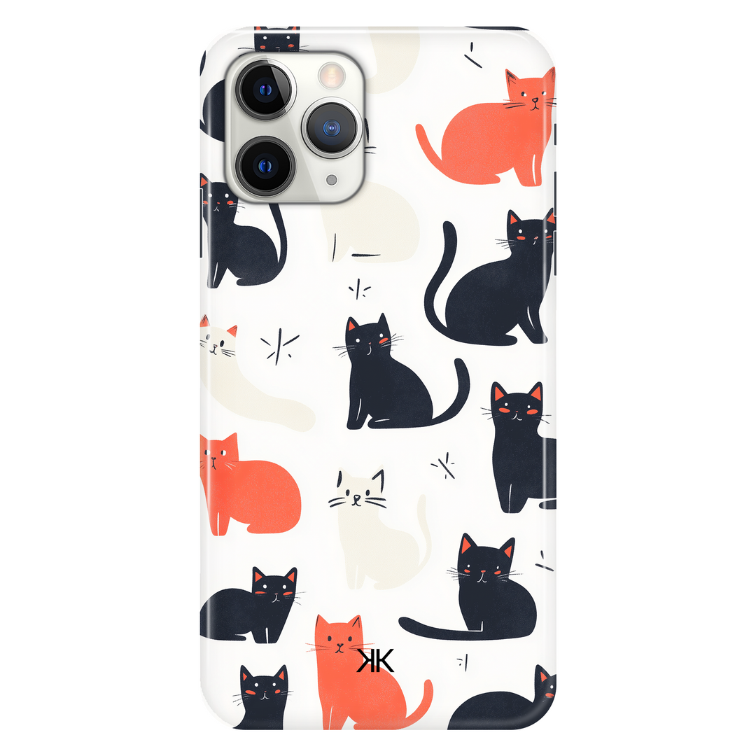 Sitting Cats phone case for iPhone 11 Pro