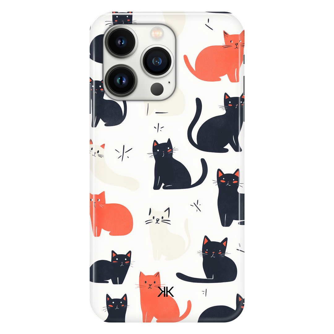 Sitting Cats phone case for iPhone 13 Pro