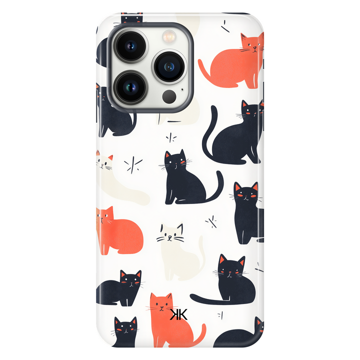 Sitting Cats Phone Case - Tough Case - iphone-13-pro